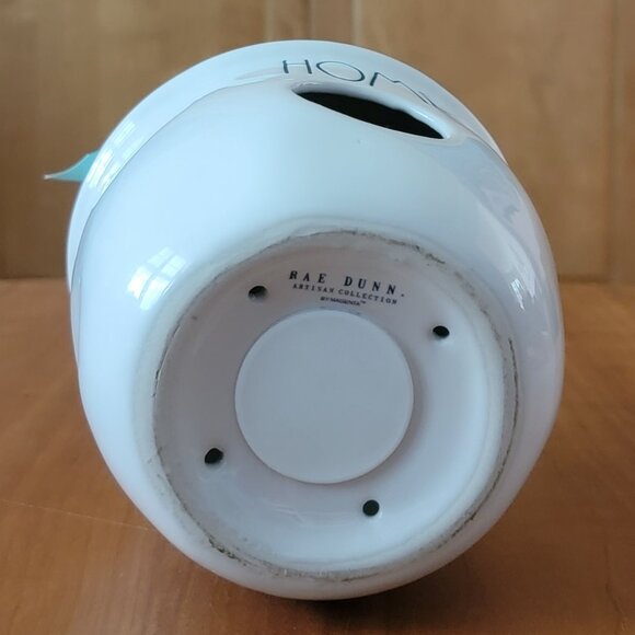 Rae Dunn "Home" Birdhouse - Tiki Style - Glazed Ceramic - Picture 5 of 5